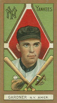1911 Gold Borders Drum Earl Gardner #76 Baseball Card