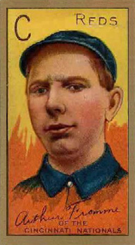 1911 Gold Borders Drum Arthur Fromme #75 Baseball Card