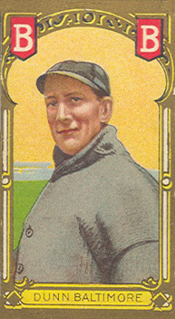 1911 Gold Borders Drum Jack Dunn #59 Baseball Card