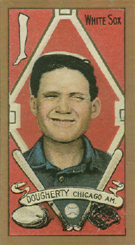 1911 Gold Borders Drum Patsy Dougherty #55 Baseball Card
