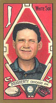1911 Gold Borders Drum Patsy Dougherty #54 Baseball Card