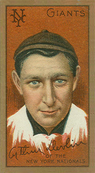 1911 Gold Borders Drum Arthur Devlin #48 Baseball Card
