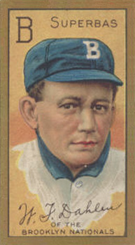 1911 Gold Borders Drum W. F. Dahlen #45 Baseball Card