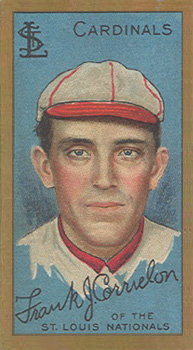 1911 Gold Borders Drum Frank J. Corridon #41 Baseball Card