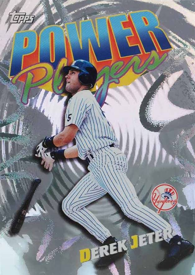 2000 Topps Power Players Derek Jeter #P20 Baseball Card
