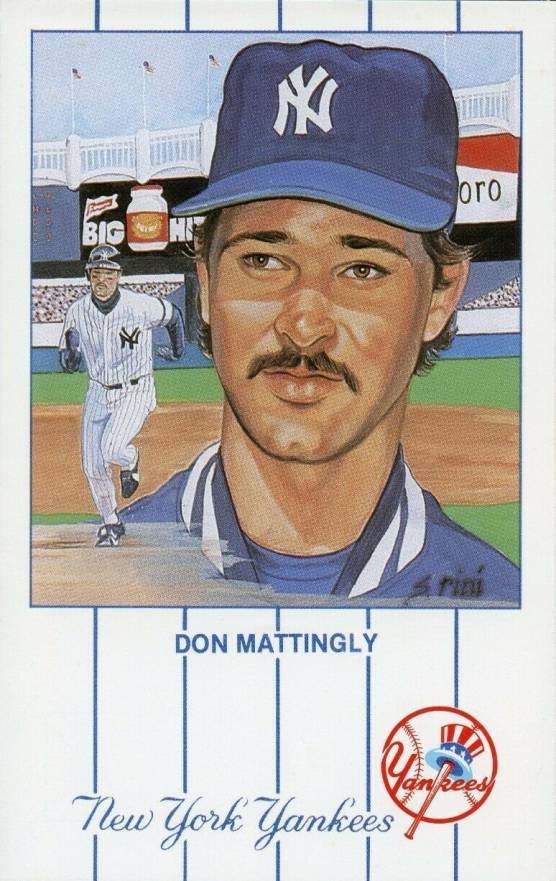 1989 Historic Limited Edition Don Mattingly Postcards Don Mattingly #10 Baseball Card