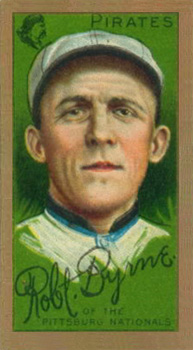 1911 Gold Borders Drum Robert Byrne #27 Baseball Card