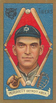 1911 Gold Borders George Moriarty #151 Baseball Card