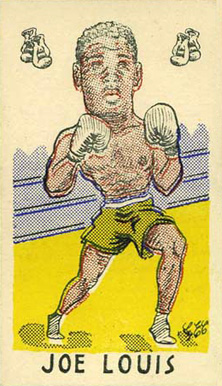 1951 Baytch Bros. Fighting Favourites Joe Louis #5 Other Sports Card