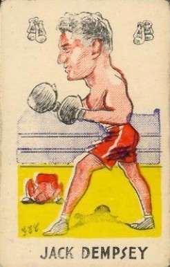 1951 Baytch Bros. Fighting Favourites Jack Dempsey #57 Other Sports Card