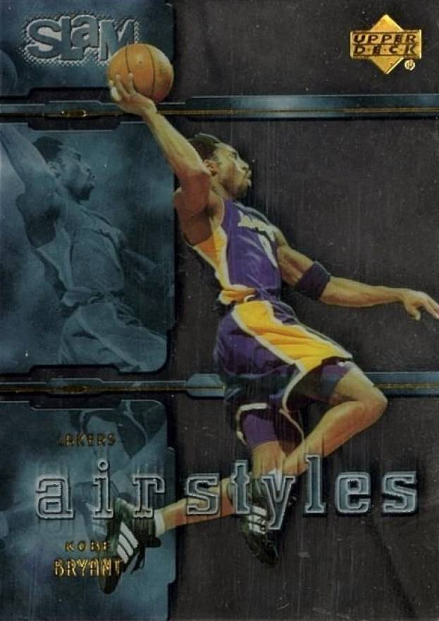 2000  Upper Deck Slam Air Style Kobe Bryant #AS8 Basketball Card