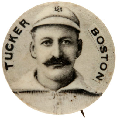 1898 Cameo Pepsin Gum Pins Tommy Tucker (Boston) #126 Baseball Card