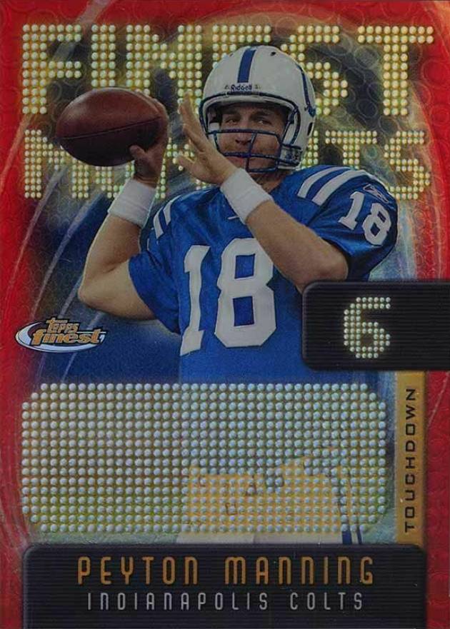2005 Finest Manning Finest Moments Peyton Manning #FM6 Football Card