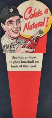1952 Coca-Cola Playing Tips Test Phil Rizzuto # Baseball Card