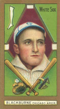 1911 Gold Borders Russell A. Blackburne #21 Baseball Card