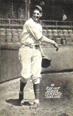 1928 Zeenut  Lombardi #92 Baseball Card