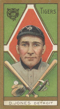 1911 Gold Borders Broadleaf Back D. Jones #104 Baseball Card