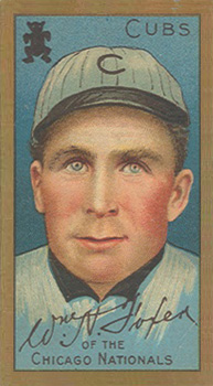 1911 Gold Borders Broadleaf Wm. A. Foxen #73 Baseball Card