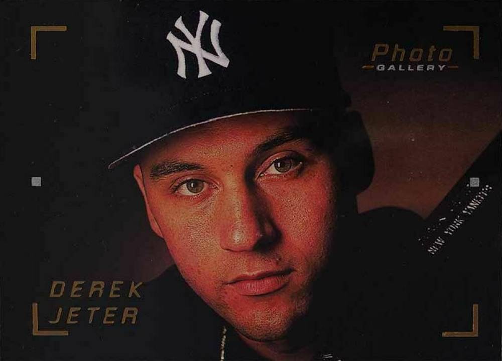 1997 Topps Gallery Photo Gallery Derek Jeter #PG6 Baseball Card