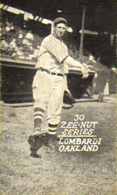 1930 Zeenut  Lombardi #108 Baseball Card