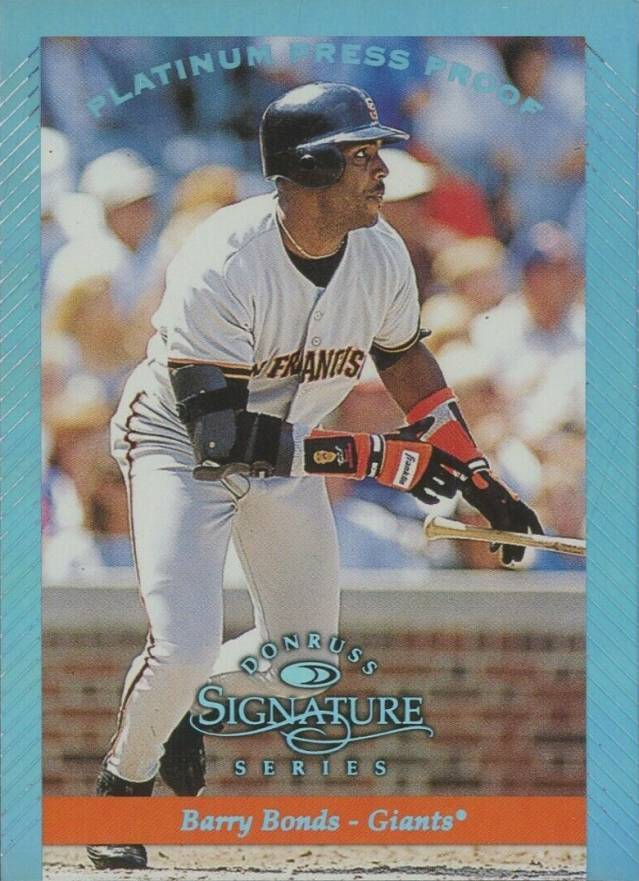 1997 Donruss Signature Barry Bonds #30 Baseball Card