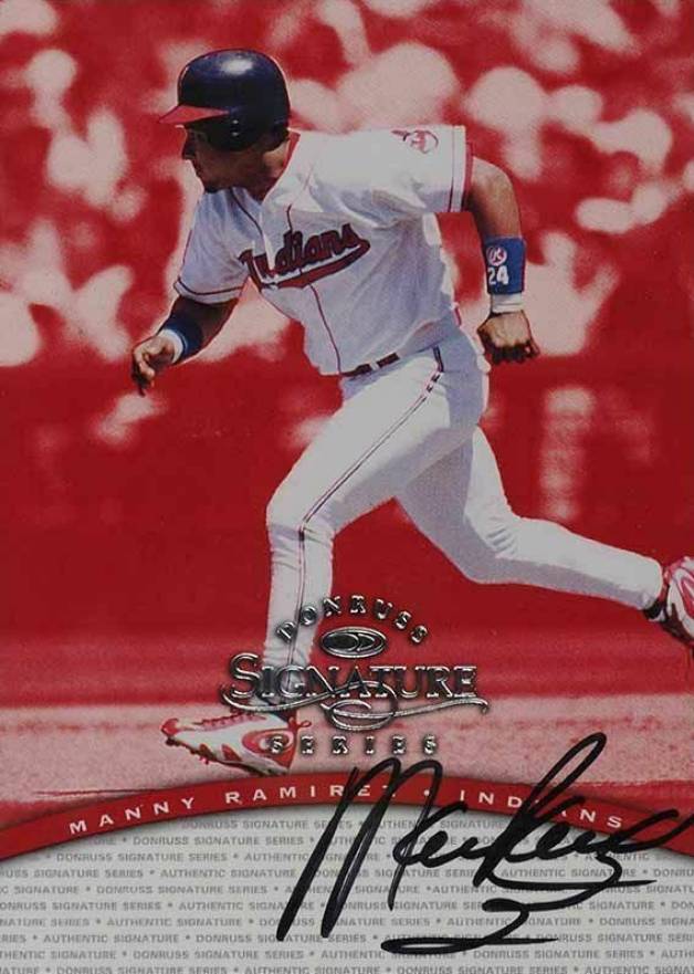 1997 Donruss Signature Manny Ramirez # Baseball Card
