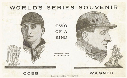 1909 W.W. Smith Postcards Cobb/Wagner # Baseball Card