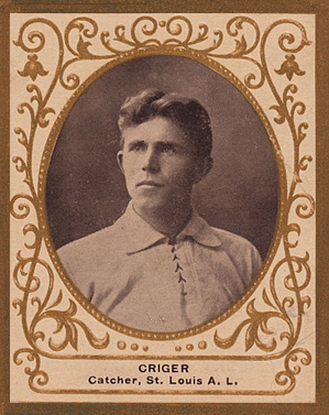 1909 Ramly Lou Criger #33 Baseball Card