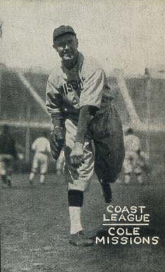 1931 Zeenut  Cole # Baseball Card