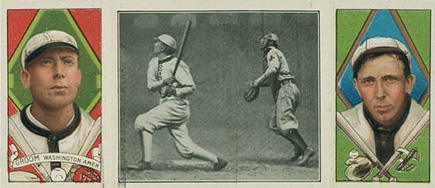 1912 Hassan Triple Folders Sullivan puts up a high One # Baseball Card