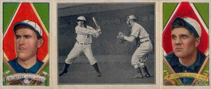 1912 Hassan Triple Folders McIntyre at Bat #96 Baseball Card