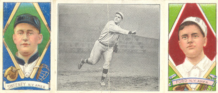1912 Hassan Triple Folders Ford Putting Over a Spitter # Baseball Card