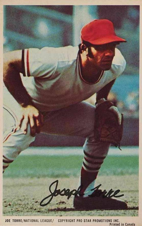 1972 Pro Star Promotions Joe Torre # Baseball Card