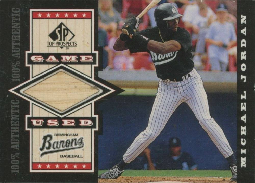 2000 SP Top Prospects Game Used Michael Jordan #G-MJ Baseball Card
