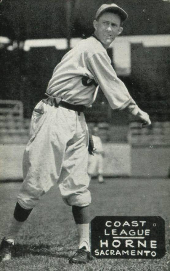 1933 Zeenut B&W Horne # Baseball Card