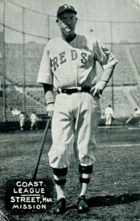 1933 Zeenut B&W Street # Baseball Card