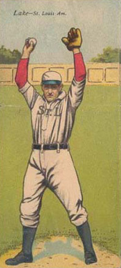1911 Mecca Double Folders Joseph Lake/Robert Wallace # Baseball Card