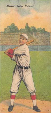 1911 Mecca Double Folders Herzog/Miller # Baseball Card