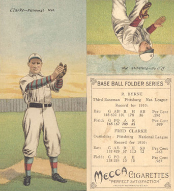 1911 Mecca Double Folders Byrne/Clarke # Baseball Card