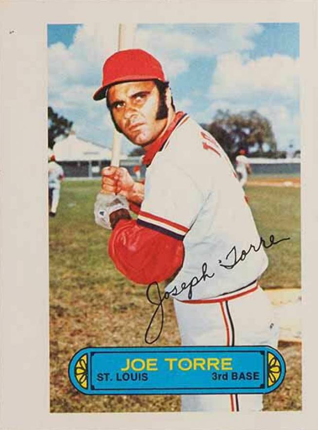 1973 Topps Pin-Ups Joe Torre # Baseball Card