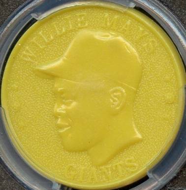 1960 Armour Coins Willie Mays # Baseball Card