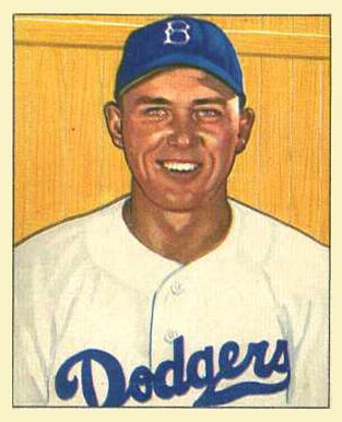 1950 Bowman Gil Hodges #112 Baseball Card