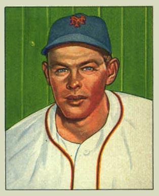 1950 Bowman Clint Hartung #118 Baseball Card