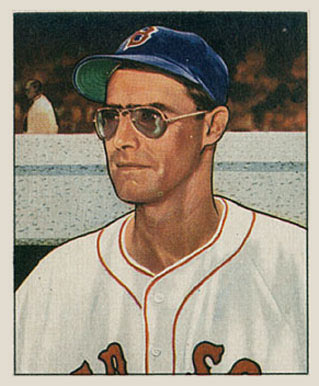 1950 Bowman Walt Masterson #153 Baseball Card