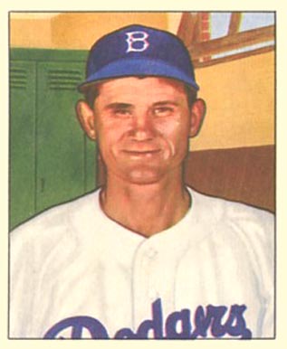 1950 Bowman Preacher Roe #167 Baseball Card