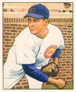 1950 Bowman Doyle Lade #196 Baseball Card