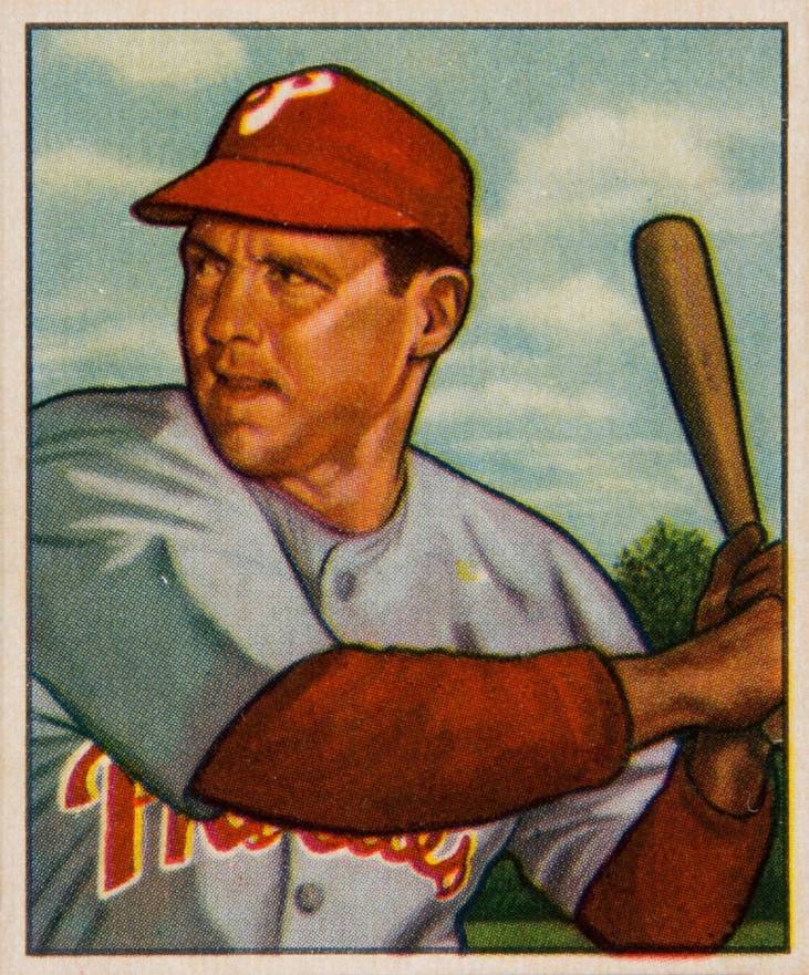 1950 Bowman Bill Nicholson #228 Baseball Card