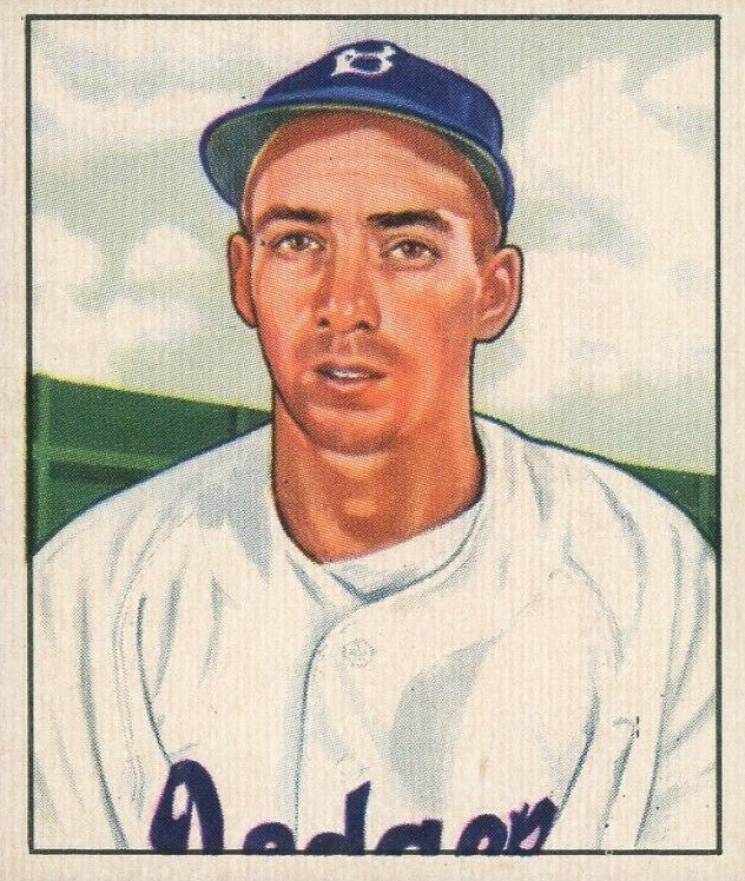 1950 Bowman Billy Cox #194 Baseball Card