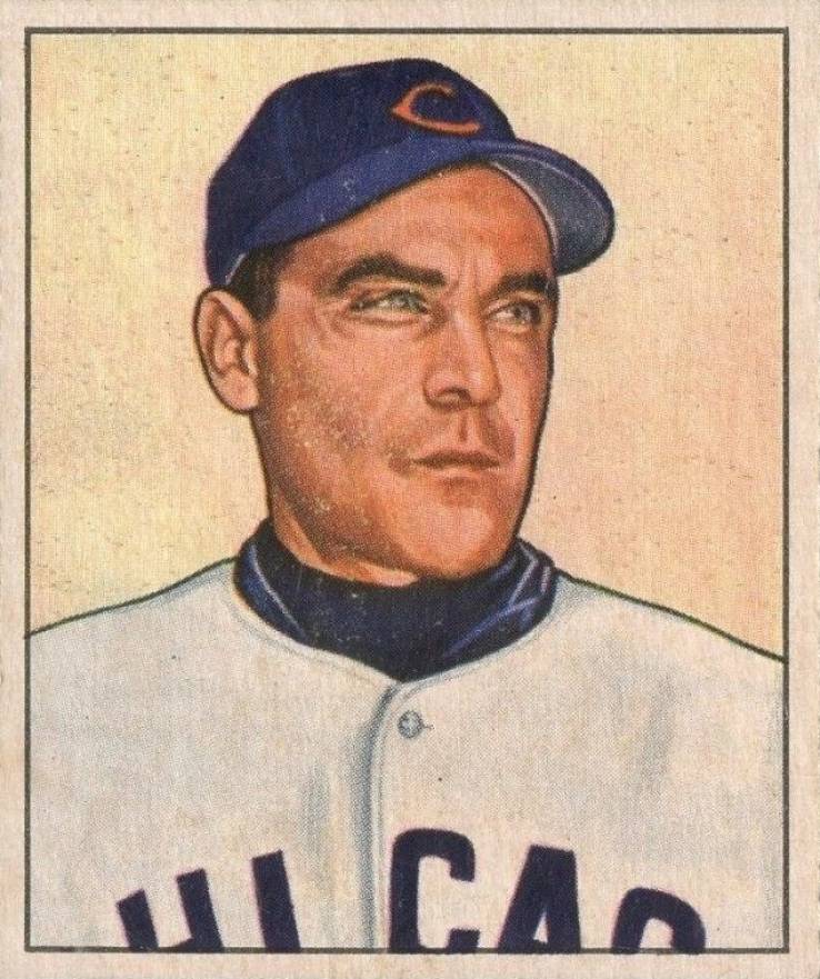 1950 Bowman Phil Cavarretta #195 Baseball Card