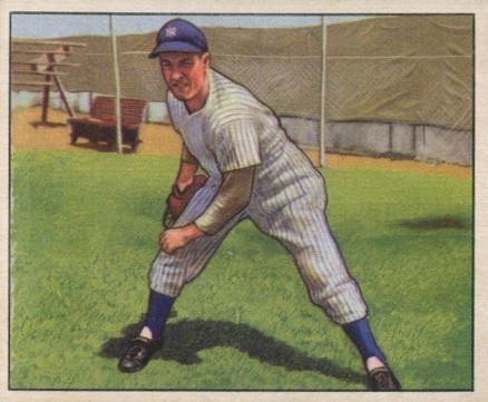 1950 Bowman Joe Page #12 Baseball Card